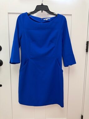 GAP Cobalt Blue Midi Sheath Dress